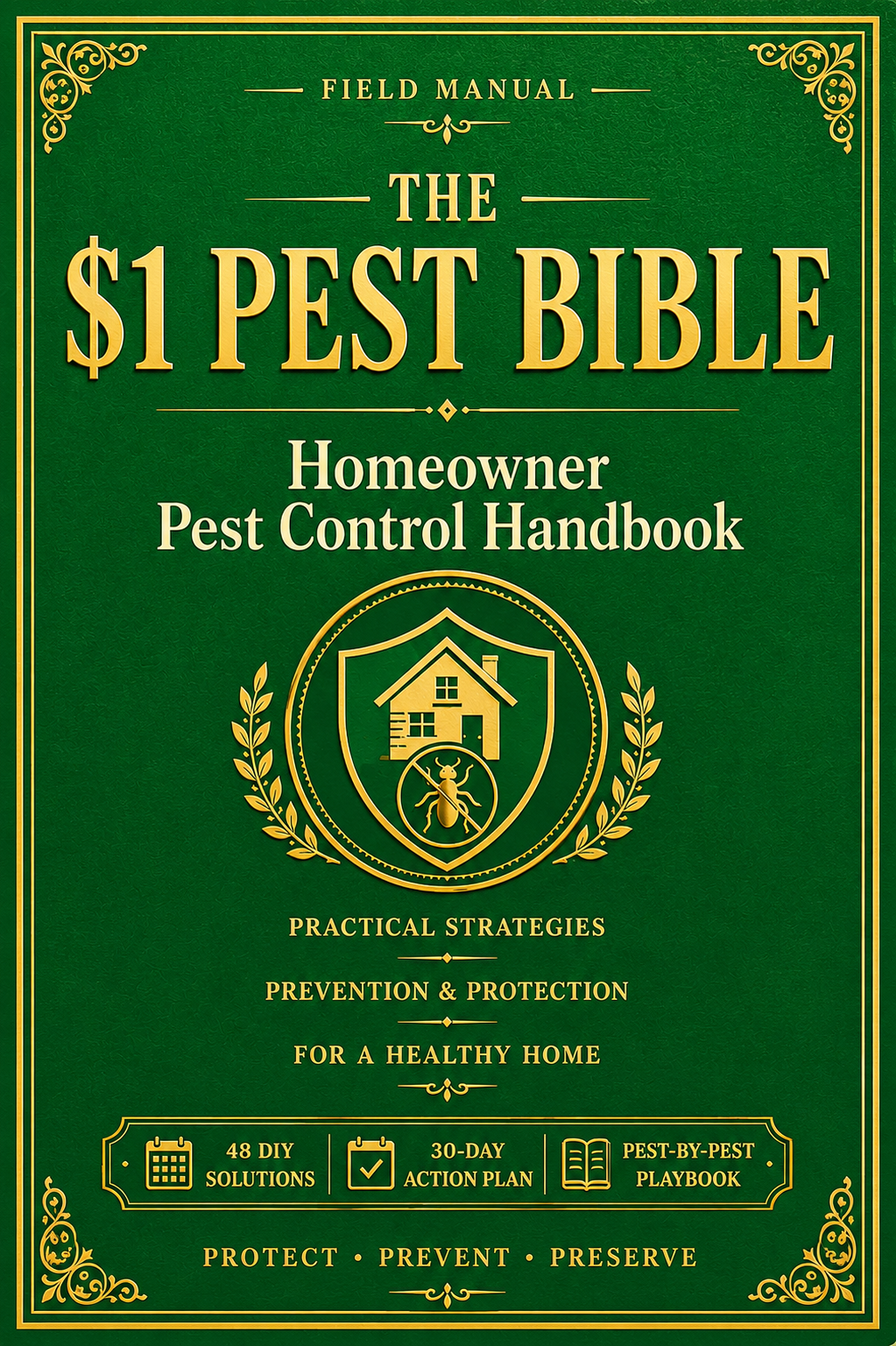 The $1 Pest Bible Book Cover